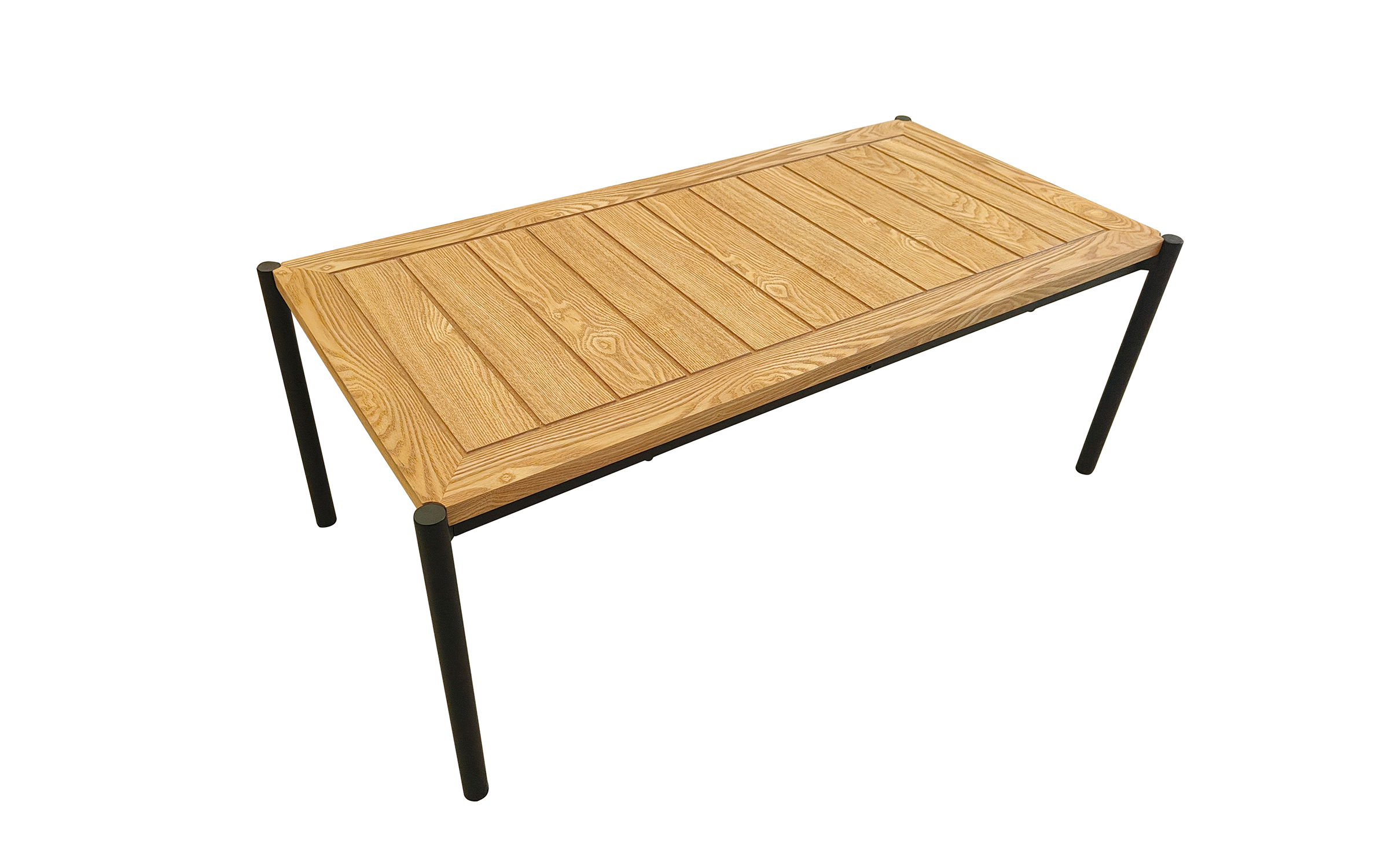 Masuta de cafe Terona, natural + negru  2